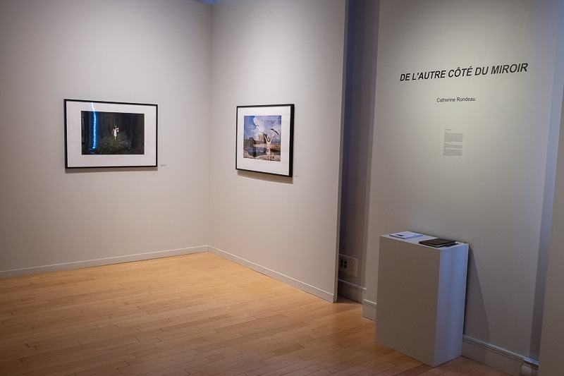 Exposition de la photographe Catherine Rondeau à la maison de la culture Maisonneuve à Montréal.