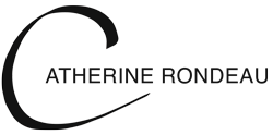Catherine Rondeau logo lettering